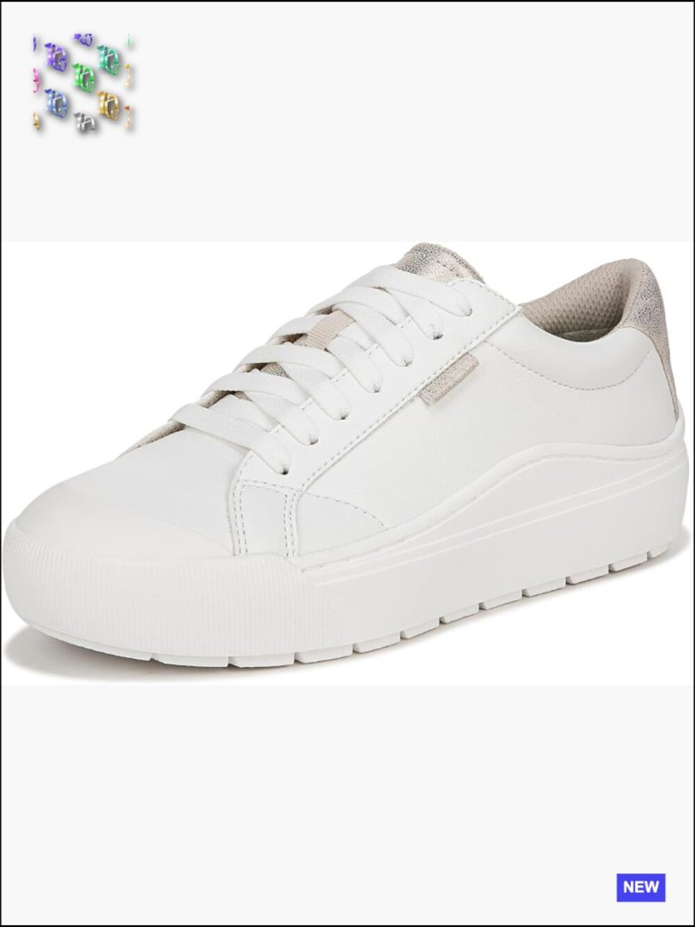 Lace-Up Fashion Sneakers Retro Platform Comfortable Casual Walking Shoes